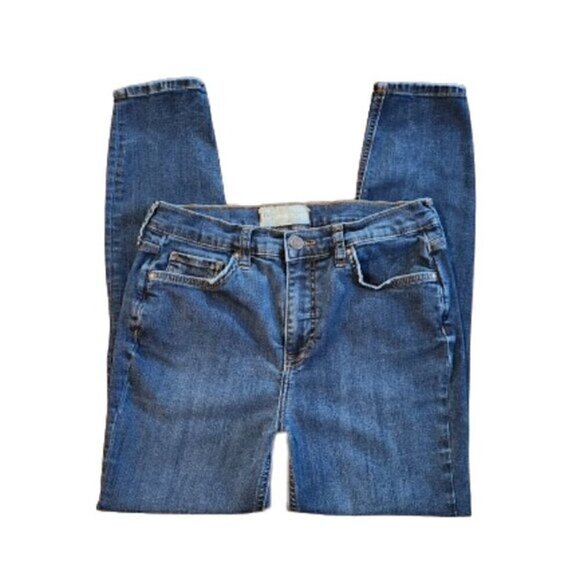 Free People High-Rise Ripped Knee Skinny Jeans - Picture 10 of 10